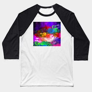 Splash color art design Baseball T-Shirt